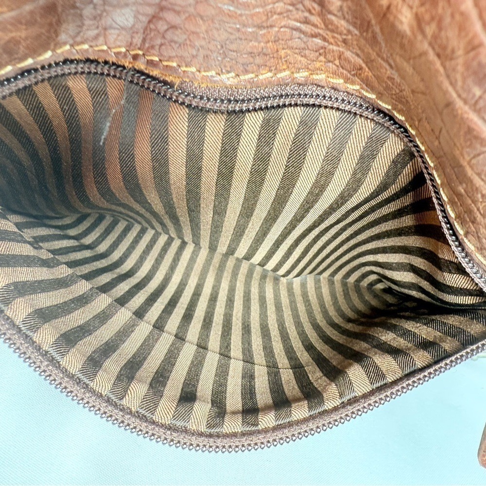 Jack‎ Georges brown Hornback Croco Crossbody Bag - Picture 3 of 4